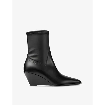 Jimmy Choo 60mm Hadley Ankle Boots In Black
