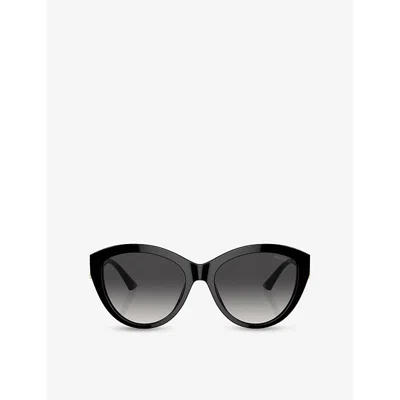 Jimmy Choo Womens Black Jc5007 Phantos-frame Actetate Sunglasses