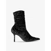 Jimmy Choo Lotta Ankle Boot 85 In Black