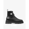 Jimmy Choo Meena Leather Ankle Boots In Black
