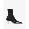 Jimmy Choo Carolyn Ankle Boot 60 In Black/black