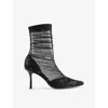 Jimmy Choo Lotta 85 An In Black/smoke