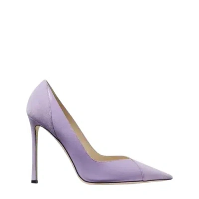 Jimmy Choo Womens Cass 95mm Wisteria/wisteria Pump Heels In Purple