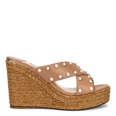 Jimmy Choo Womens Dovina 100mm Wedge Heels In Multi