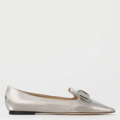 Jimmy Choo Womens Gala Champagne Ballerina Flats In Neutral
