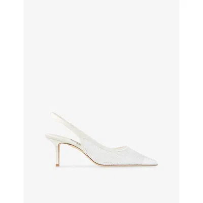 Jimmy Choo Love 65 Slingback Heels In Multi
