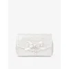 Jimmy Choo Soft Bow Crystal Mini Bag In Multi