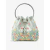 Jimmy Choo Floral Bon Bon Top-handle Bag