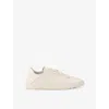 Jimmy Choo Diamond Flex Lightweight Leather Trainers With Collapsible Heel In V Latte