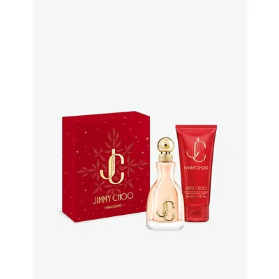 Jimmy Choo Womens I Want Choo Eau De Parfum And Body Lotion Gift Set