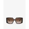 Jimmy Choo Sunglasses In Brown