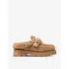 Jimmy Choo Shea Mules In Rattan