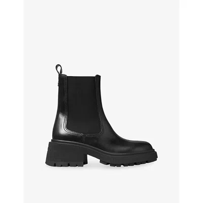 Jimmy Choo Womens  Tamia Chelsea Leather Boots In Black