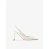 Jimmy Choo Amita 85 Pumps In White
