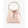 Jimmy Choo Womens Macaron/light Gold Bon Bon Satin Top-handle Bag
