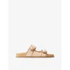Jimmy Choo Fayence Leather-trimmed Raffia Sandals In Neutral