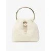 Jimmy Choo Bon Bon Shearling Top-handle Bag
