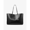 Jimmy Choo Womens Black/light Gold Nine2five East-west Leather Tote Bag