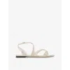 Jimmy Choo Ayla Flat In Neutral