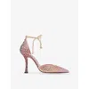 Jimmy Choo Stevie 100 High Heels In Pink