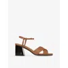 Jimmy Choo Valla 65 Leather Sandals