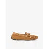 Jimmy Choo Womens  Manon F Reverse Suede Loafers