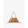 Jimmy Choo Medium Cinch Suede Bucket Bag