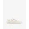 Jimmy Choo Sunny Leather-trimmed Lace Sneakers In White