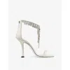 Jimmy Choo Ivory Verity Sandal 100 Sandals In Latte