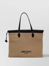 Jimmy Choo Woven Texture Tote Bag With Dual Handles