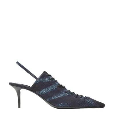 Jimmy Choo X Jean Paul Gaultier 60 Slack-heeled Heels In Black