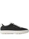 Jimmy Choo X Malbon Diamond Leather Sneakers In Black