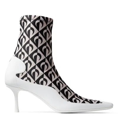 Jimmy Choo X Marine Serre Printed Ankle Boots In Multi