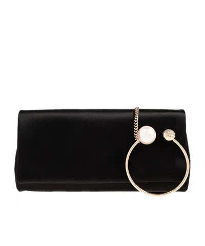 Jimmy Choo Xandra Satin Clutch Bag