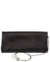 Jimmy Choo Xandra Satin Clutch In Multi