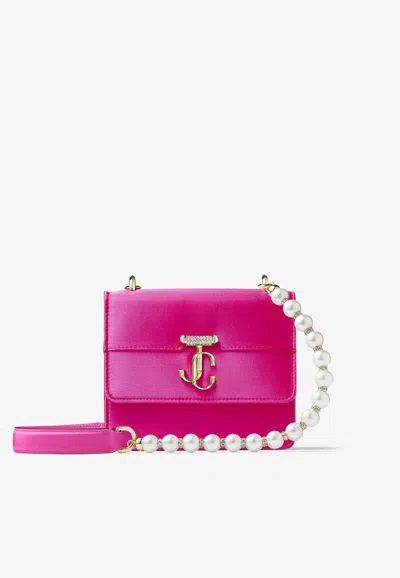 Jimmy Choo Xs Varenne Shoulder Bag In Fuchsia