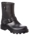 Jimmy Choo Yael Rubber Rainboot In Black