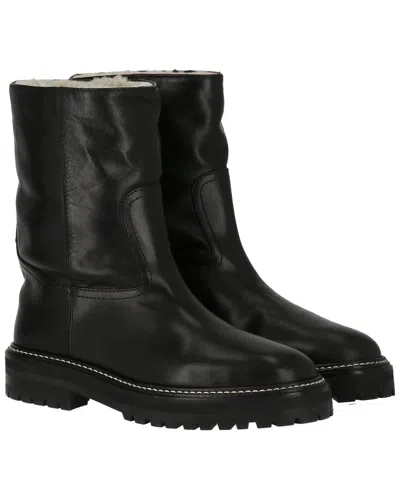 Jimmy Choo Yari Leather Boot In Sand