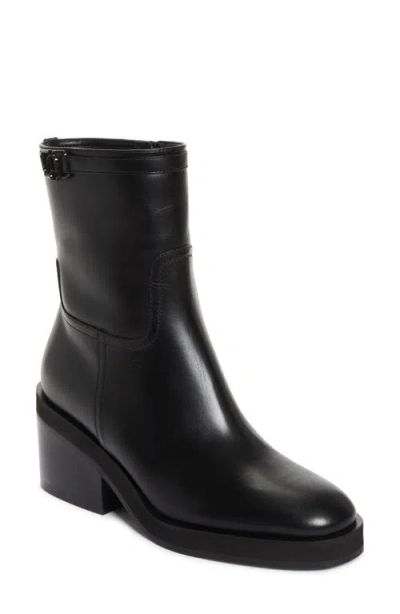 Jimmy Choo Yasmin 70 Leather Ankle Boots In Black