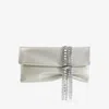 Jimmy Choo Medium Zandra Crystal-embellished Clutch Bag In Gold