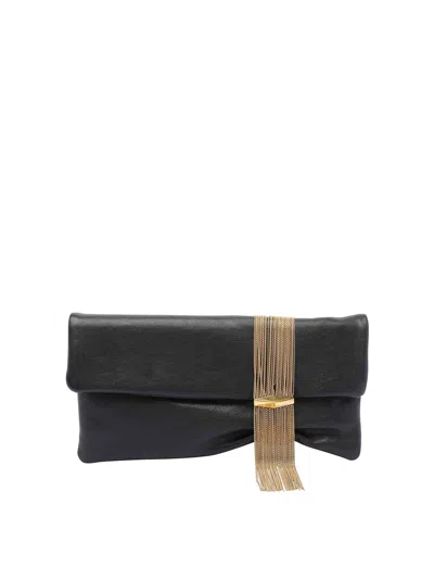 Jimmy Choo Zandra Clutch Bag In Black