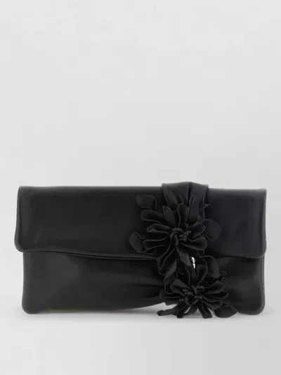 Jimmy Choo Zandra Clutch Bag Fold Over Design Flowers