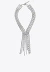 Jimmy Choo Zandra Necklace In Silver