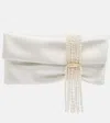 Jimmy Choo Zandra Embellished Satin Clutch