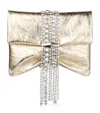 Jimmy Choo Clutch Bag In Metallic Leather With A Vintage Effect