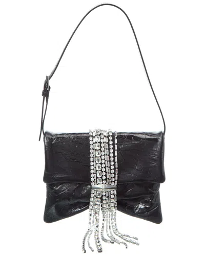 Jimmy Choo Zandra Leather Shoulder Bag