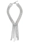 Jimmy Choo Zandra Necklace In Gray