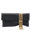 Jimmy Choo Clutch Zendra In Pelle Nera Donna