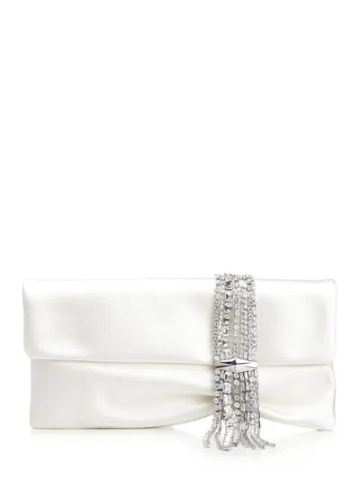 Jimmy Choo Zandra Satin Clutch Bag