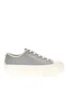 Jimmy Choo Palma Maxi Glittered Low-top Sneakers In Silver